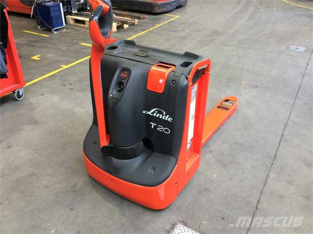 Linde T20 Transpallet uomo a terra