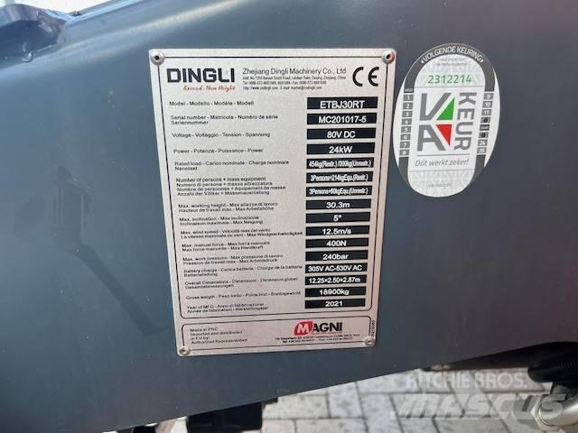 Magni ETBJ 30 RT Piattaforme a braccio telescopico