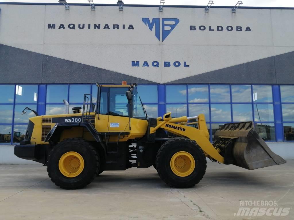 Komatsu WA 380-6 Pale gommate