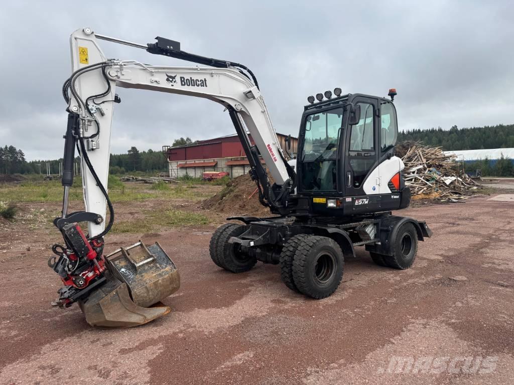 Bobcat E 57 W Escavatori gommati