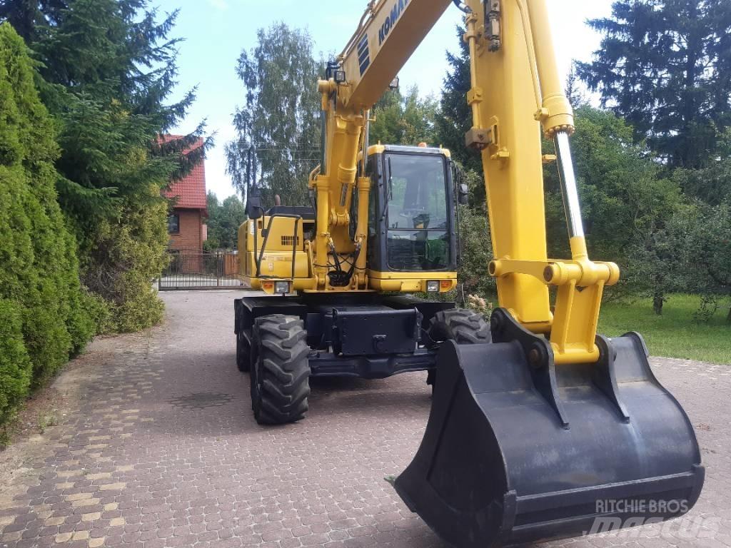 Komatsu PW 130-7 Escavatori gommati