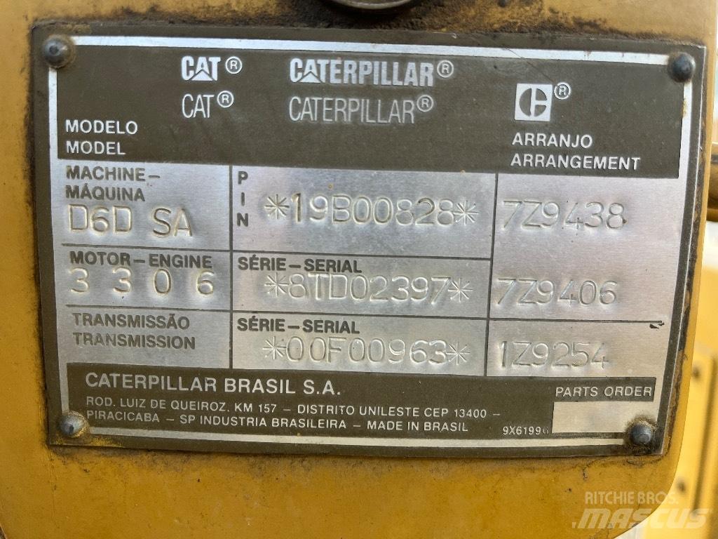 CAT D 6 Trattori