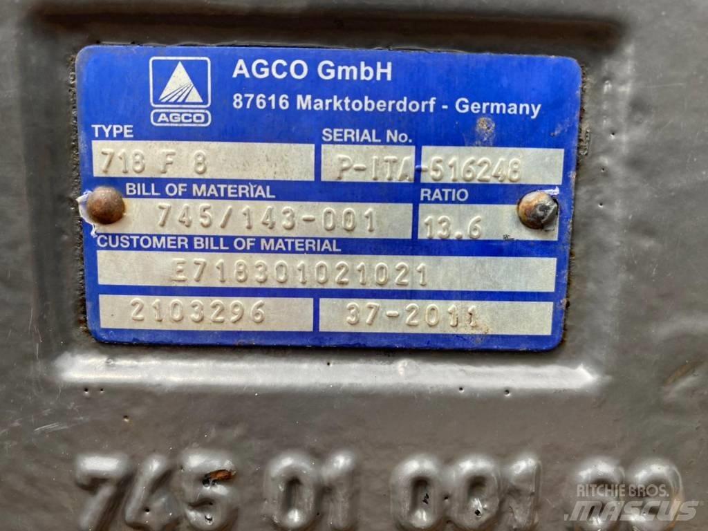 Fendt 820 FRONT AXLE Trasmissione