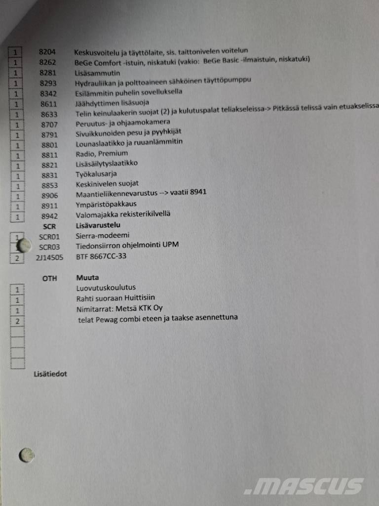 John Deere 1110 G Forwarder