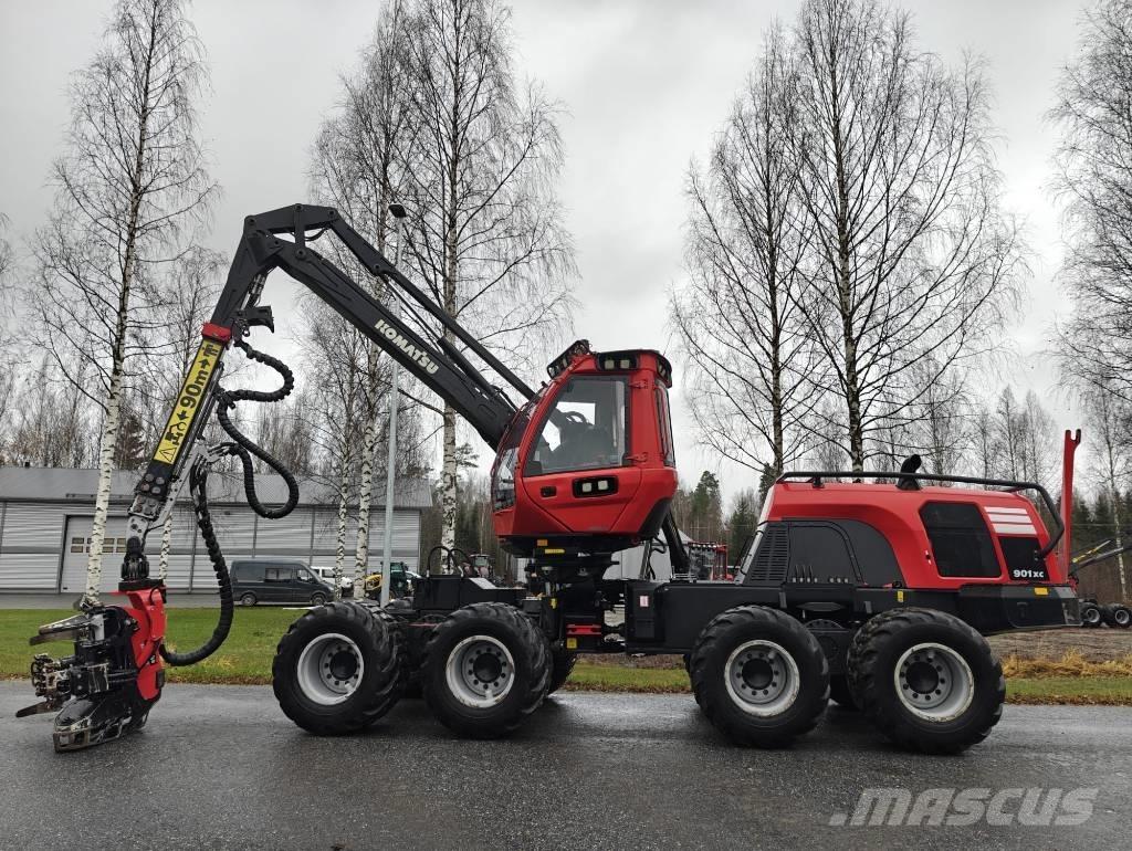 Komatsu 901 XC Abbattitrici, Disboscatrici