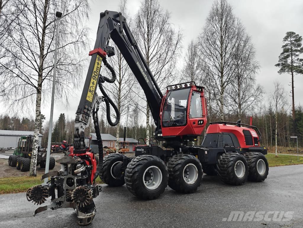 Komatsu 901 XC Abbattitrici, Disboscatrici