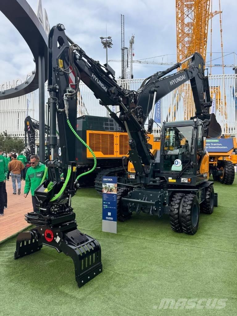 Hyundai HW 100 A Escavatori gommati