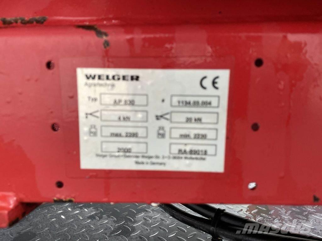Welger AP 830 Presse quadre
