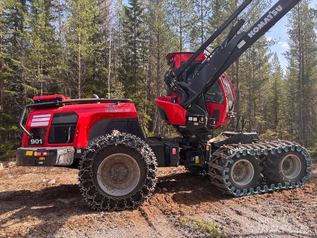 Komatsu 901 Abbattitrici, Disboscatrici