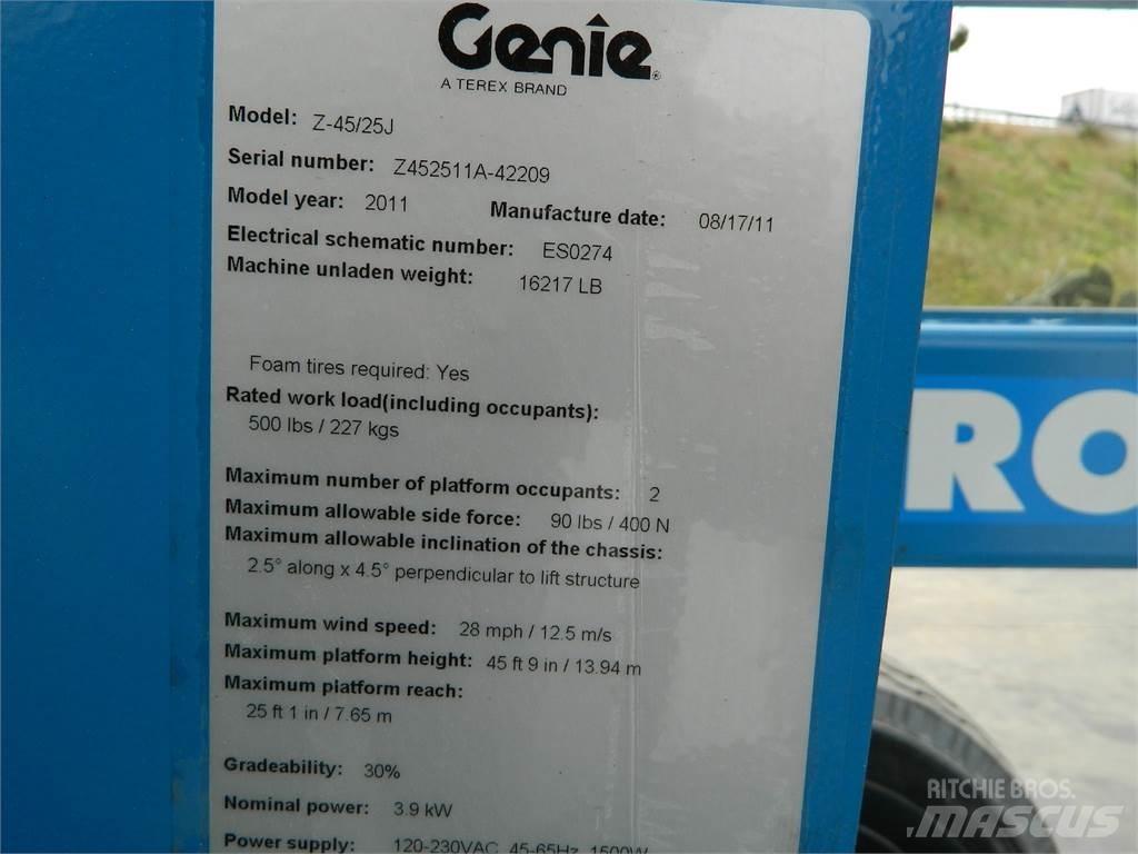 Genie Z45 25JDC Piattaforme a braccio articolato