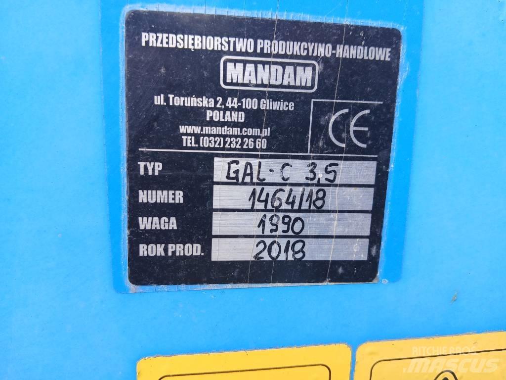Mandam GAL C 3,5 Erpici a dischi
