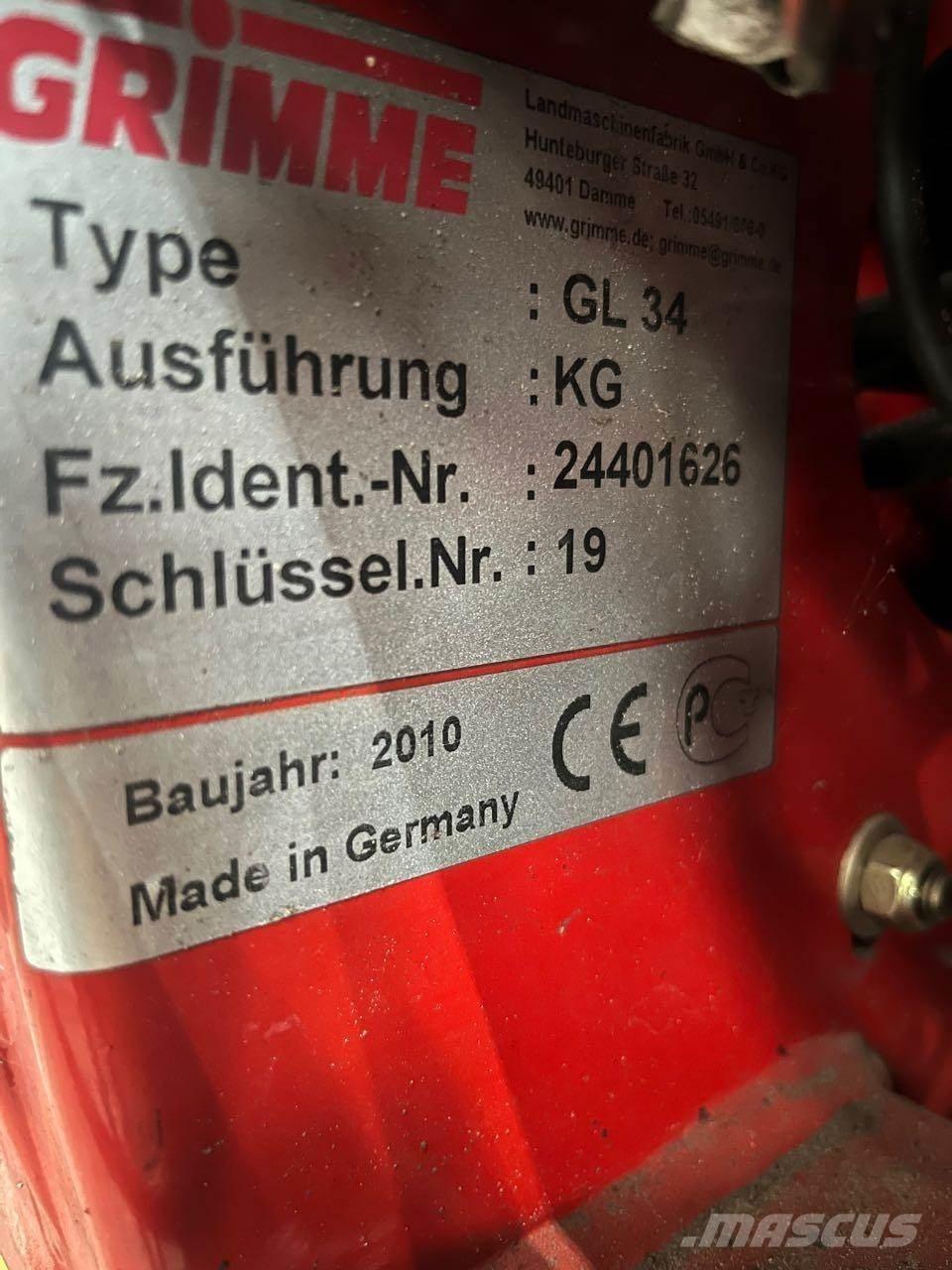 Grimme GL 34 K Piantatrici di patate