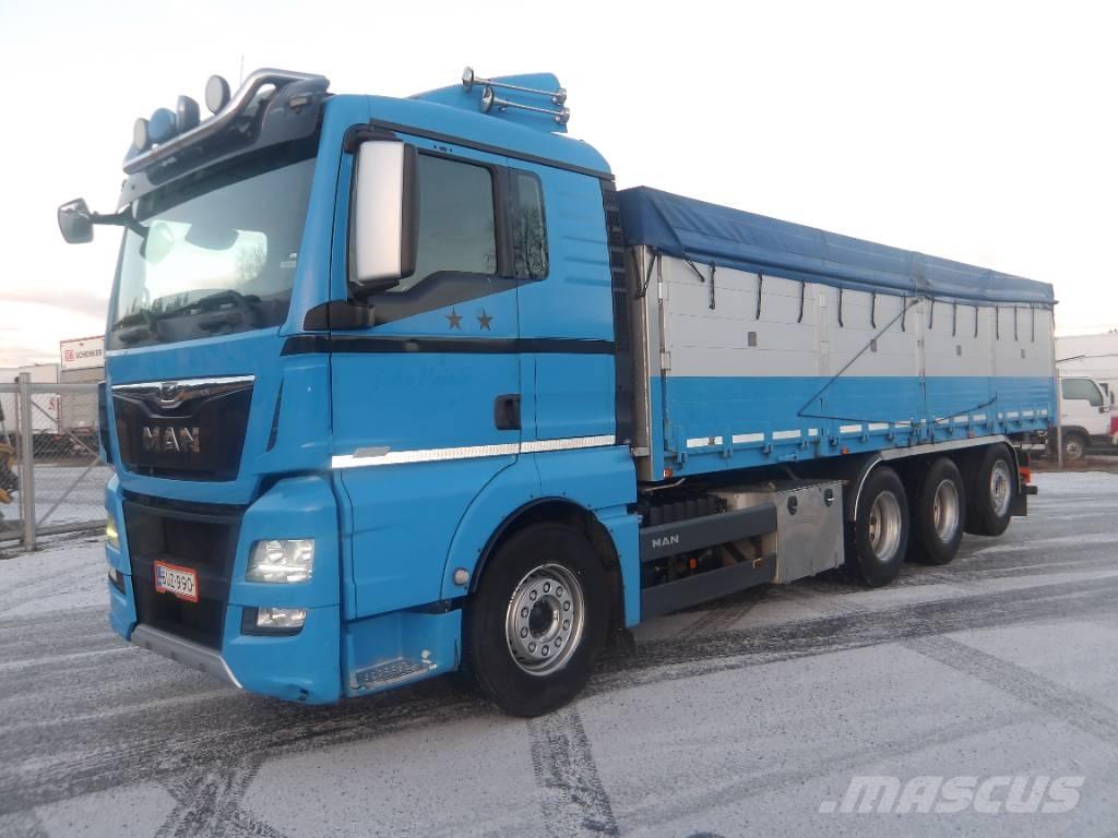 MAN TGX 35.560 8x4 Autocarro agricolo / grano