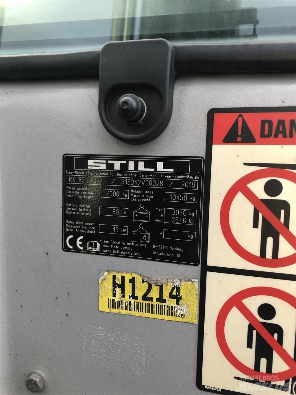 Still RX60-70 Carrelli elevatori elettrici