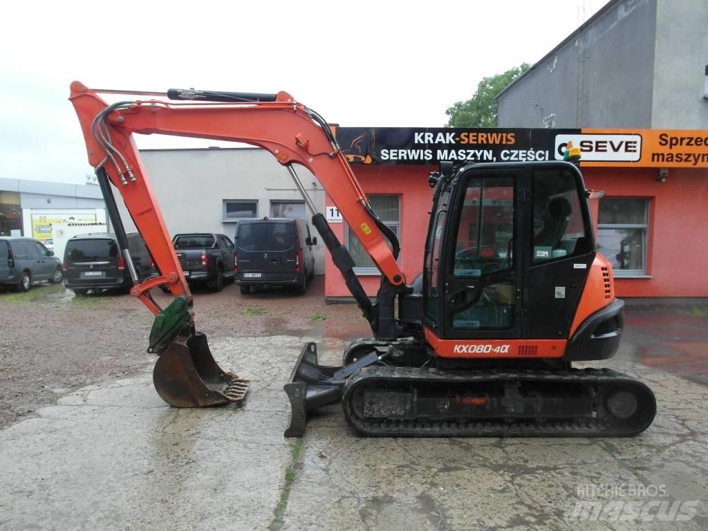 Kubota KX 080-4 Escavatori medi 7t - 12t