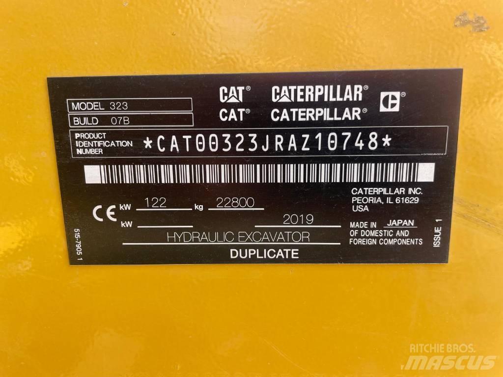 CAT 323NG Escavatori cingolati