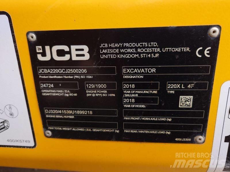 JCB 220 XL 4F Escavatori cingolati