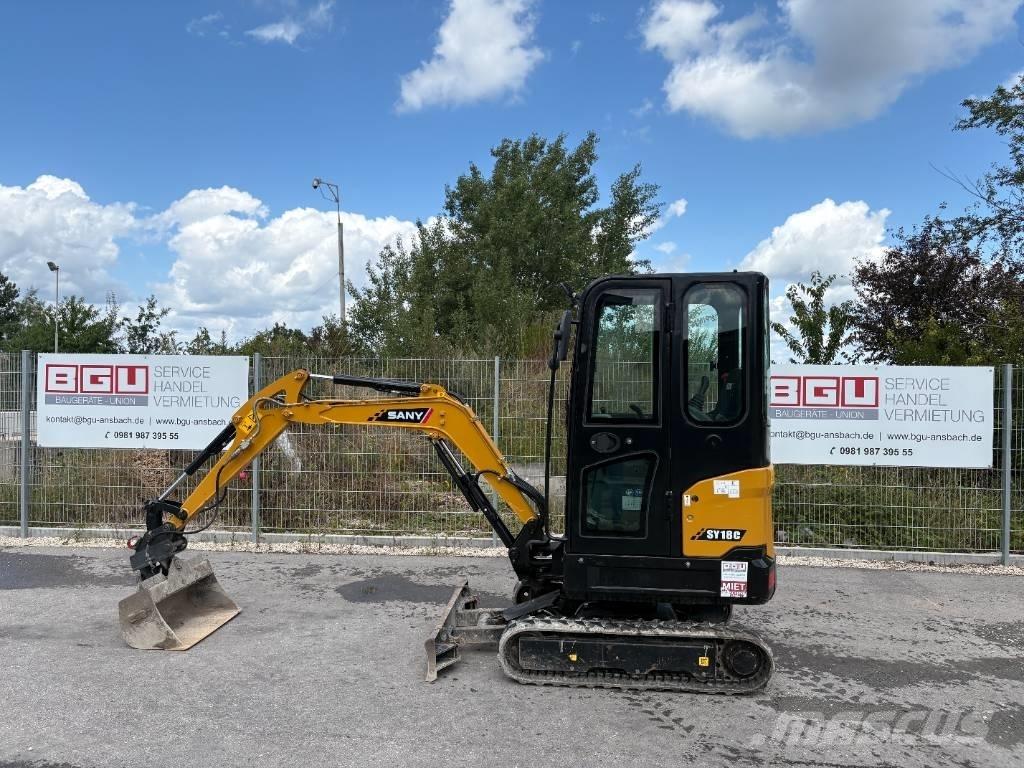 Sany SY 18 C Miniescavatori