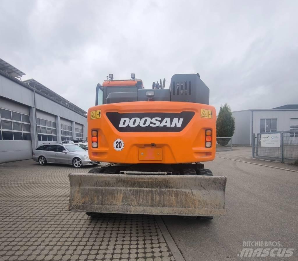 Doosan DX 165 W Escavatori gommati