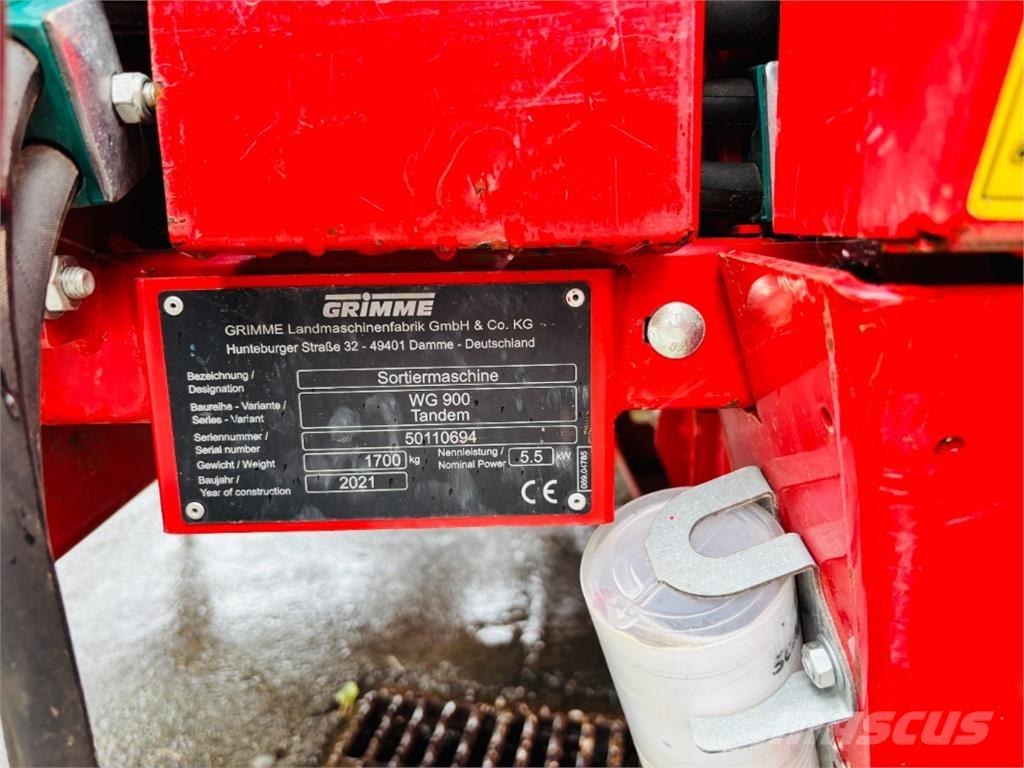 Grimme WG 900 Attrezzature  raccolta patate - Altro