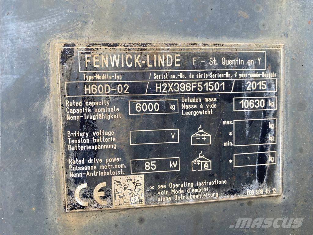 Linde H60D-02 Carrelli elevatori diesel