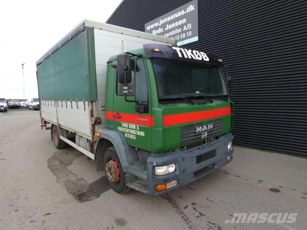 MAN LE 280 B Camion cassonati