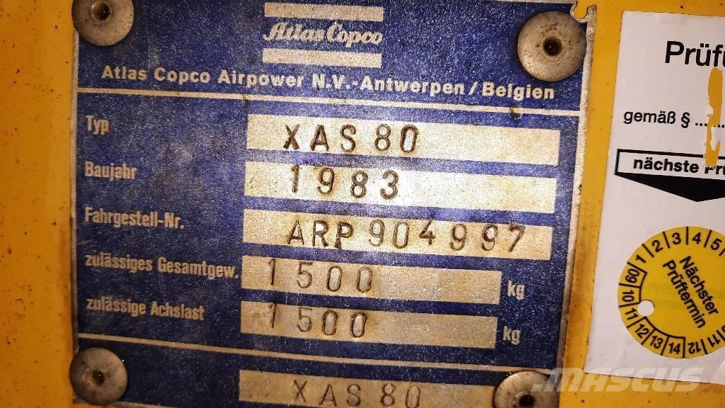 Atlas Copco XAS 80 Compressori