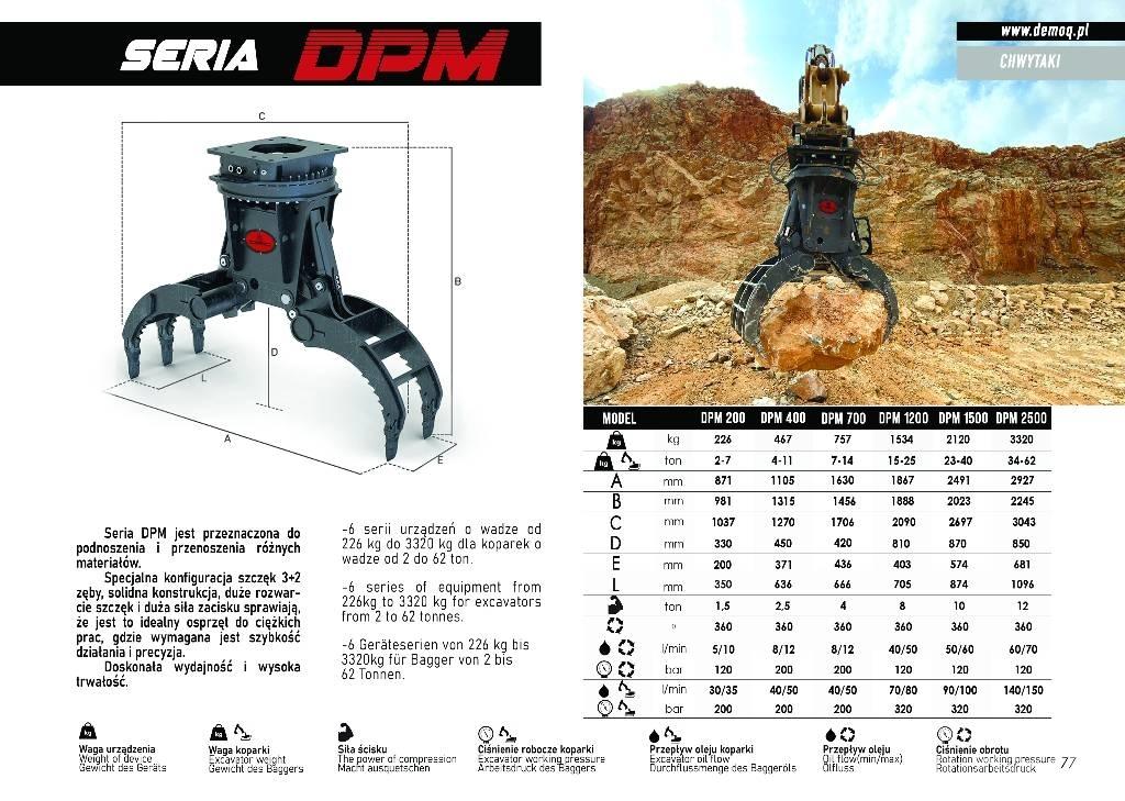  DEMOQ DPM2500 Pinze