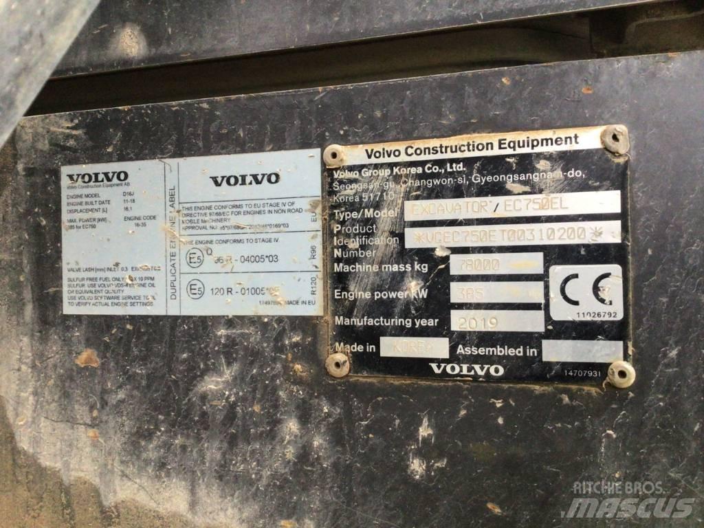 Volvo EC 750 E Escavatori cingolati