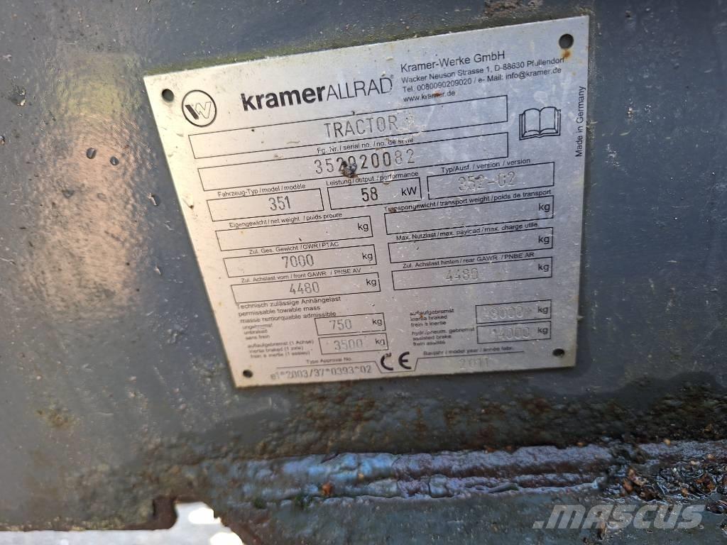Kramer-allrad 780 Pale gommate