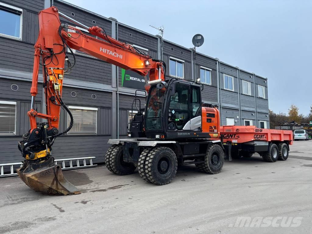 Hitachi ZX 145 W-6 Escavatori gommati
