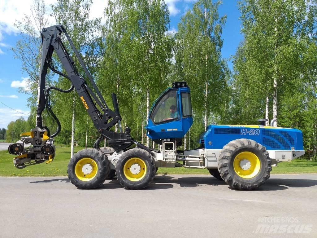 Rottne H20 Abbattitrici, Disboscatrici