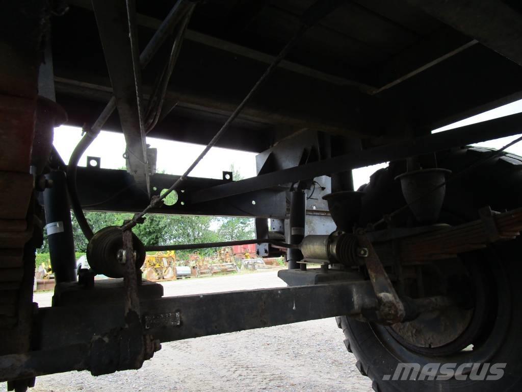 Werdau HW 80 , HL 5002 Rimorchi con sponde ribaltabili