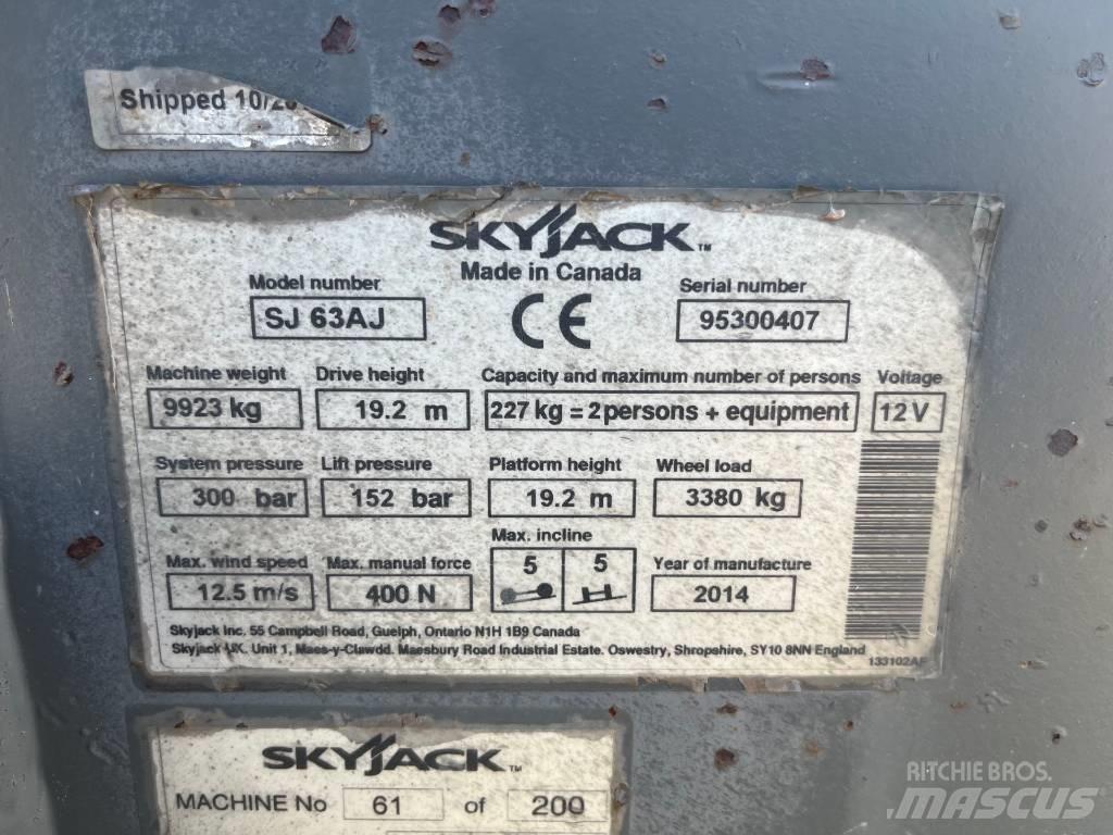 SkyJack SJ 63 AJ Piattaforme a braccio articolato
