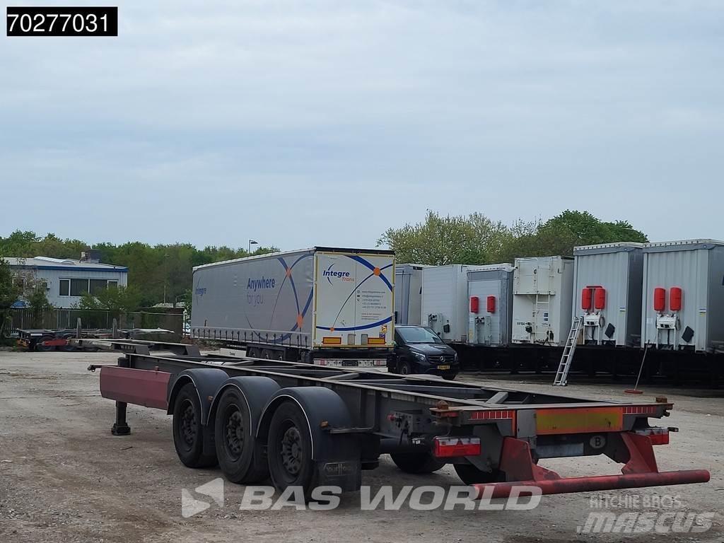 Van Hool 3 axles Semirimorchi portacontainer