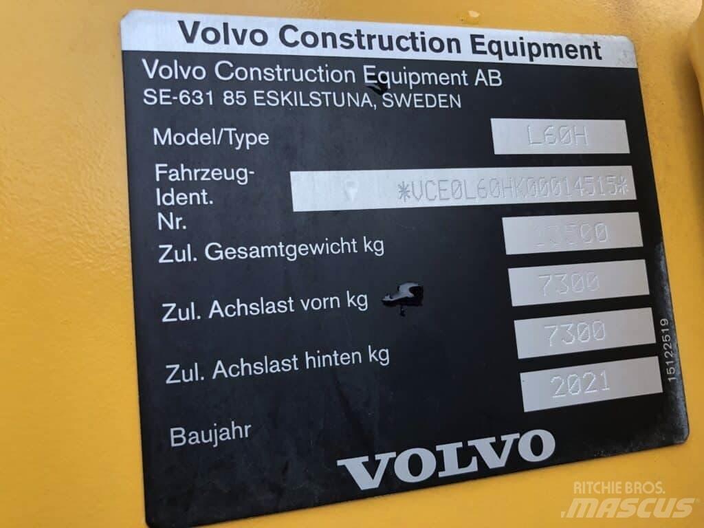Volvo L60H Pale gommate