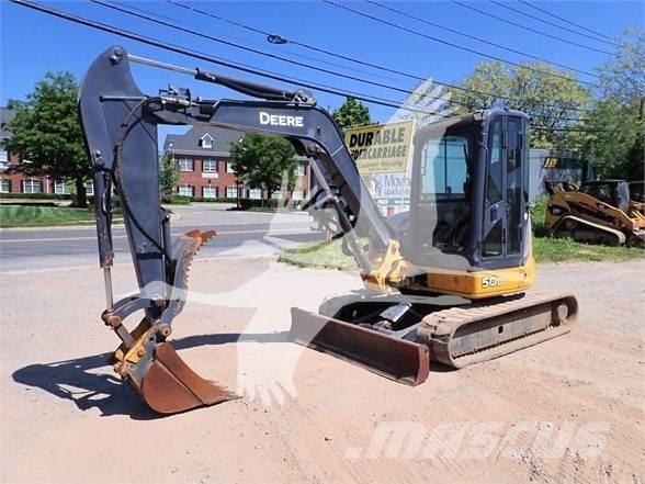John Deere 50D Miniescavatori