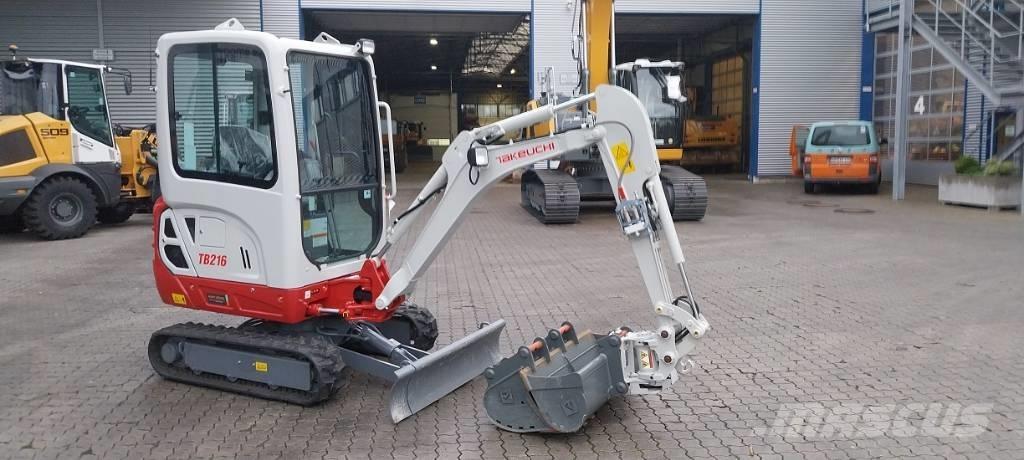 Takeuchi TB 216 A Miniescavatori