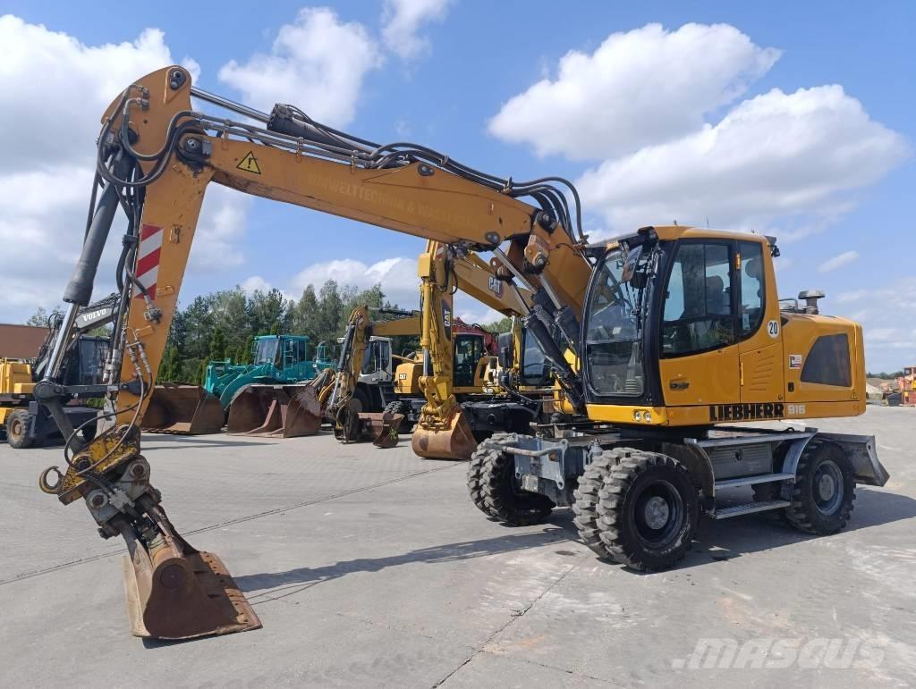 Liebherr A 916 Escavatori gommati