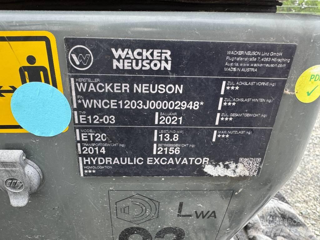 Wacker Neuson ET20 Escavatori cingolati