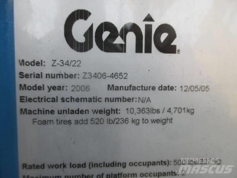 Genie Z 34/22 RT Piattaforme a braccio articolato