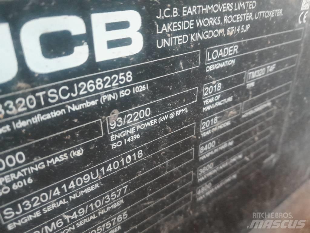 JCB TM 320 Sollevatori telescopici per agricoltura