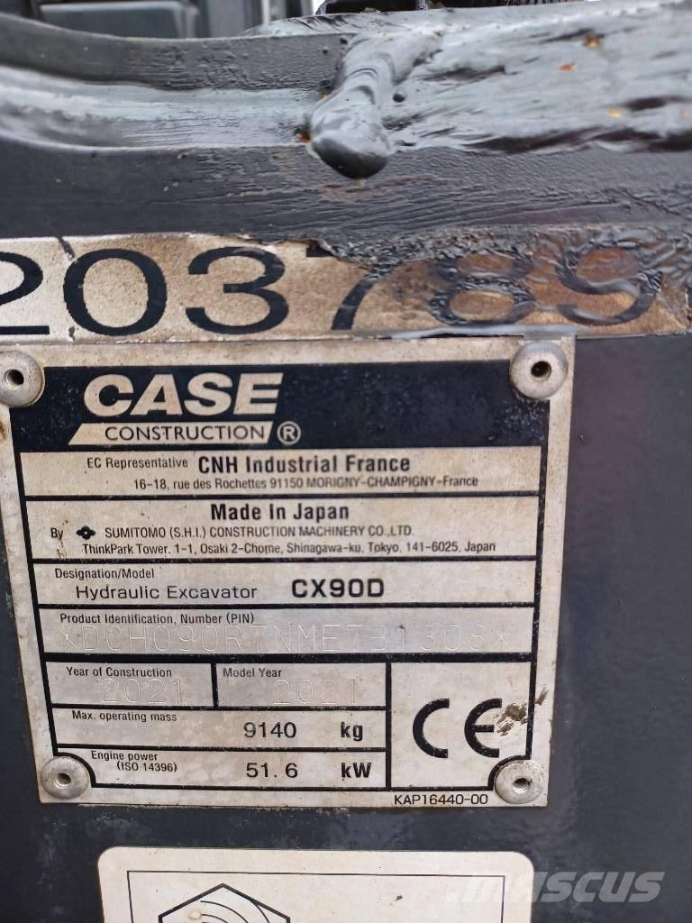 CASE CX 90 D Escavatori medi 7t - 12t