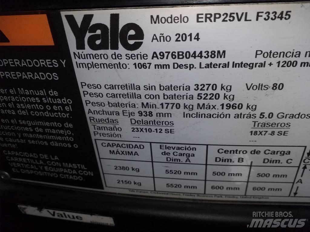 Yale ERP25VL Carrelli elevatori elettrici