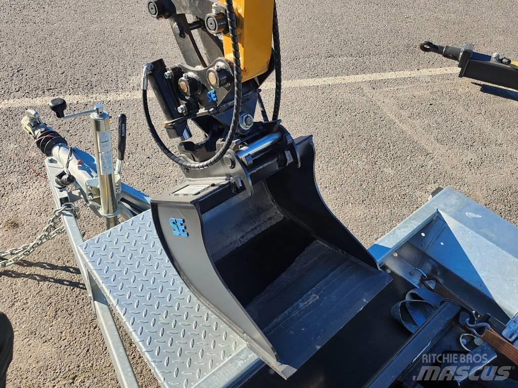 Sany 1.8 T Med Släp Miniescavatori