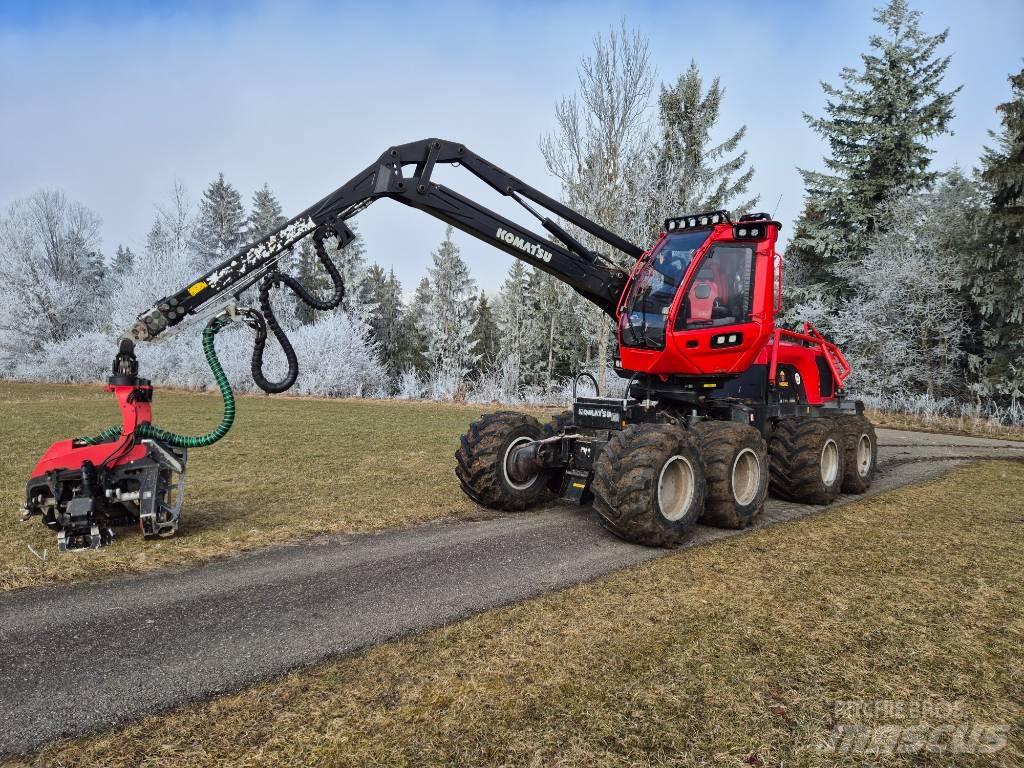 Komatsu 931 XC Abbattitrici, Disboscatrici
