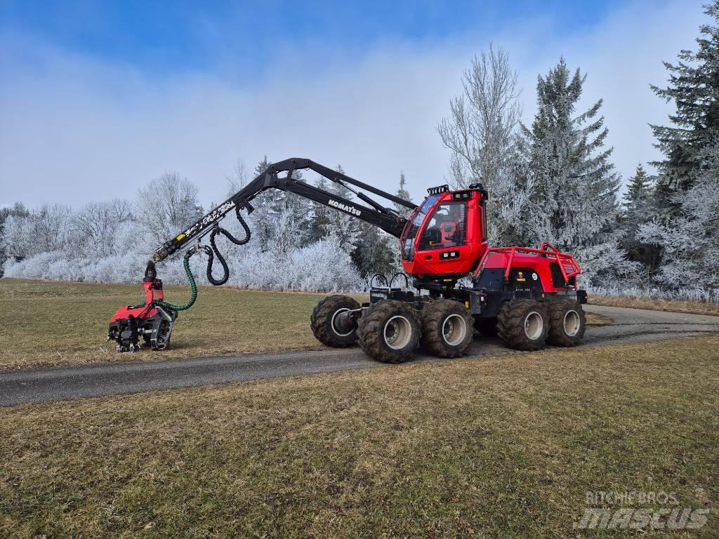 Komatsu 931 XC Abbattitrici, Disboscatrici