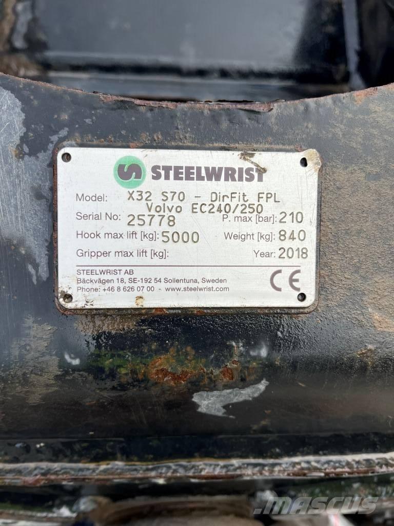 Steelwrist X32 Pale a rotazione