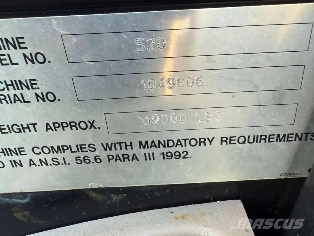 JCB 520 Sollevatori telescopici