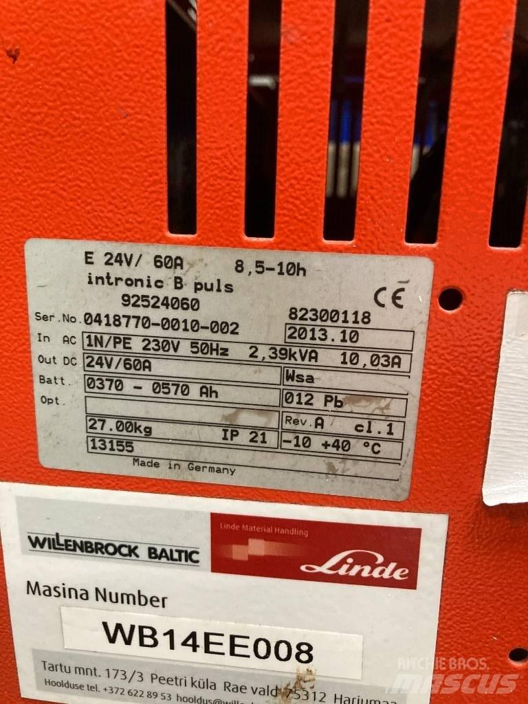 Linde L10AC/1170 Transpallet uomo a terra